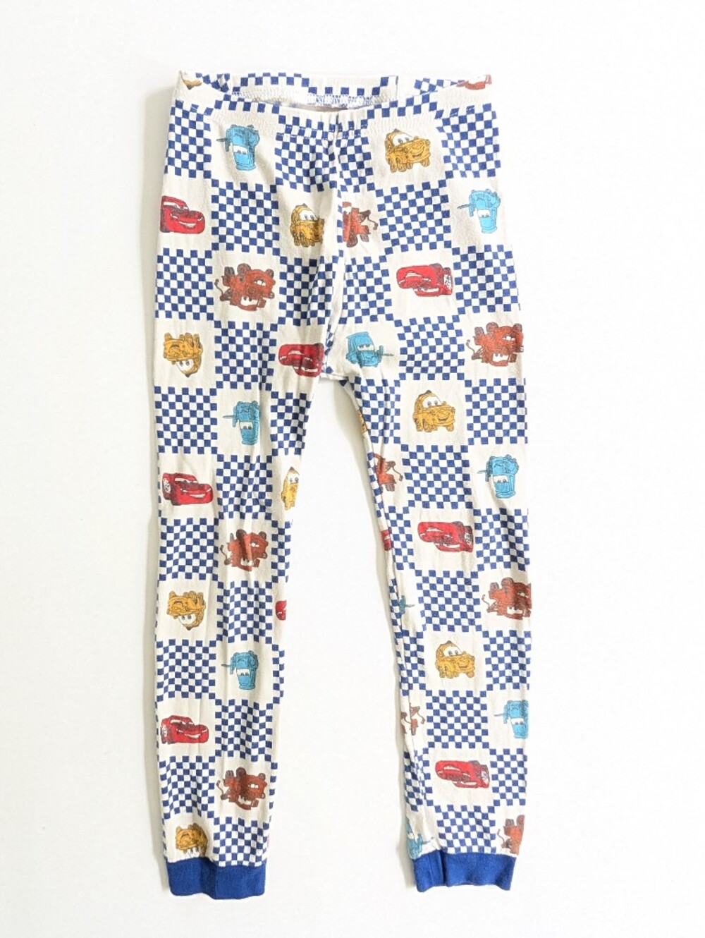 GAP Kids Pixar Cars Checkered Print Pajama Set - Picture 5 of 6